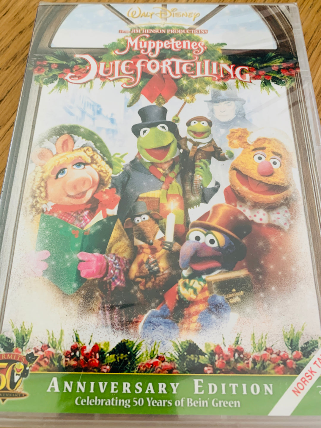 Muppetenes julefortelling – Anniversary Edition. 2002. DVD. Ny i plast!