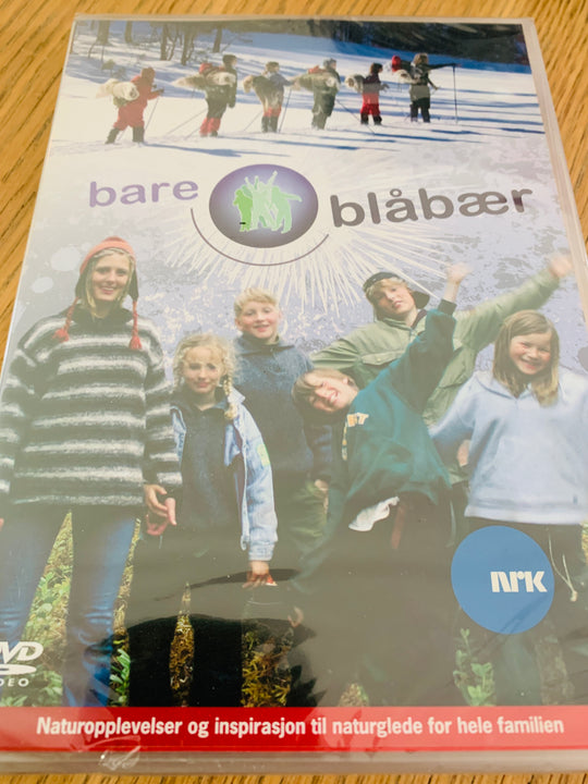 Bare Blåbær. DVD. Ny i plast!