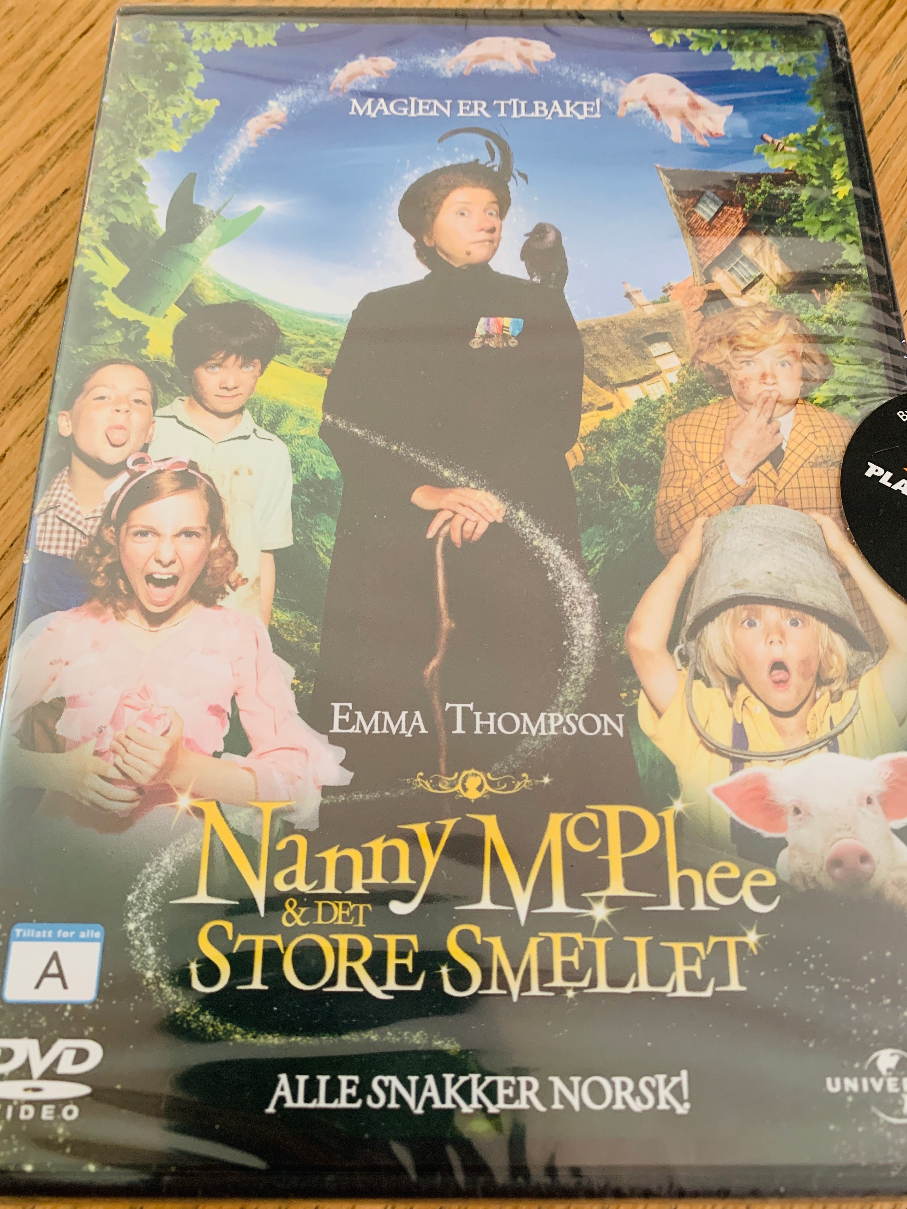 Nanny McPhee & Det Store Smellet. DVD. Ny i plast!