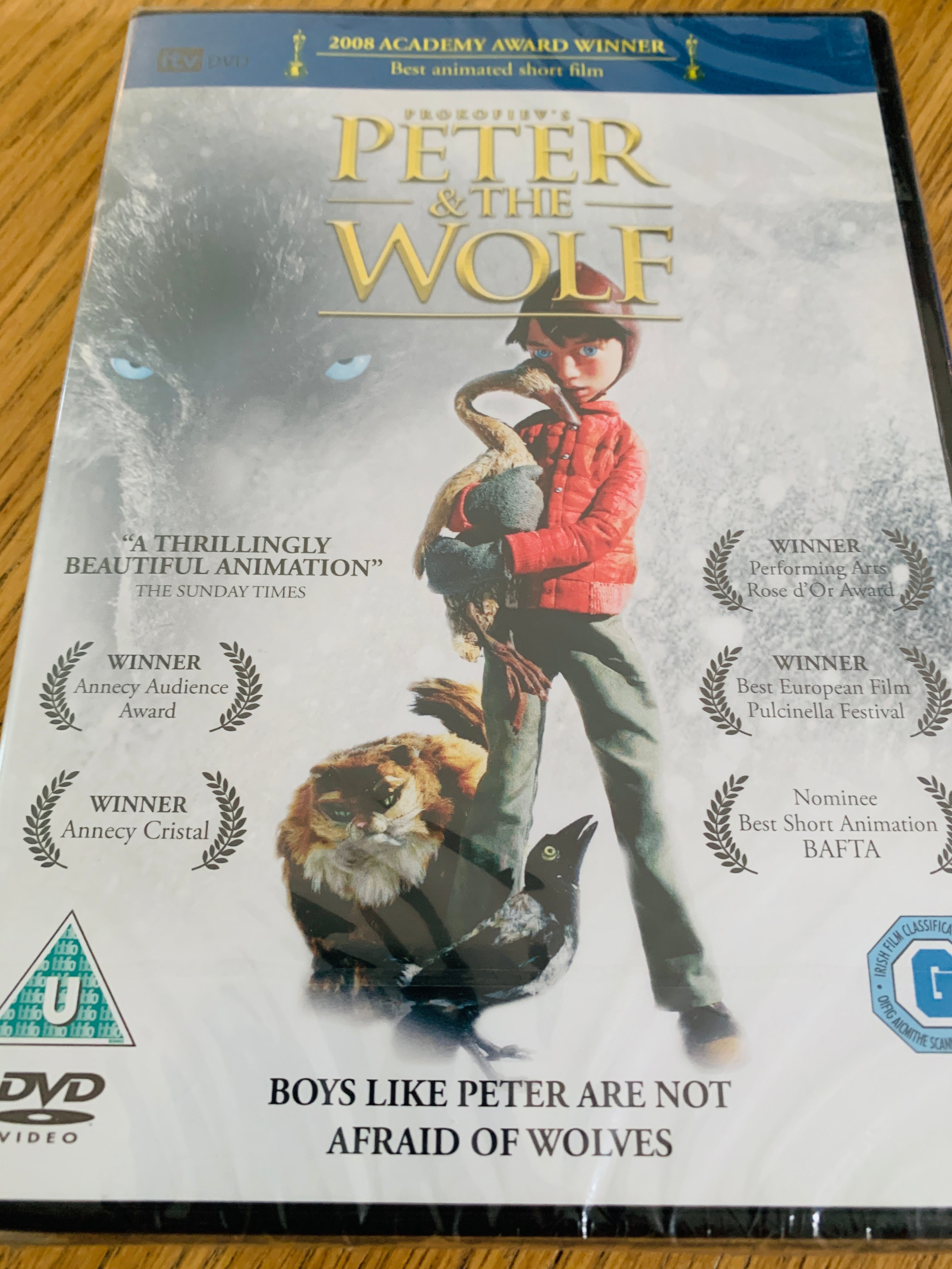 Peter & the Wolf. DVD. Ny i plast!
