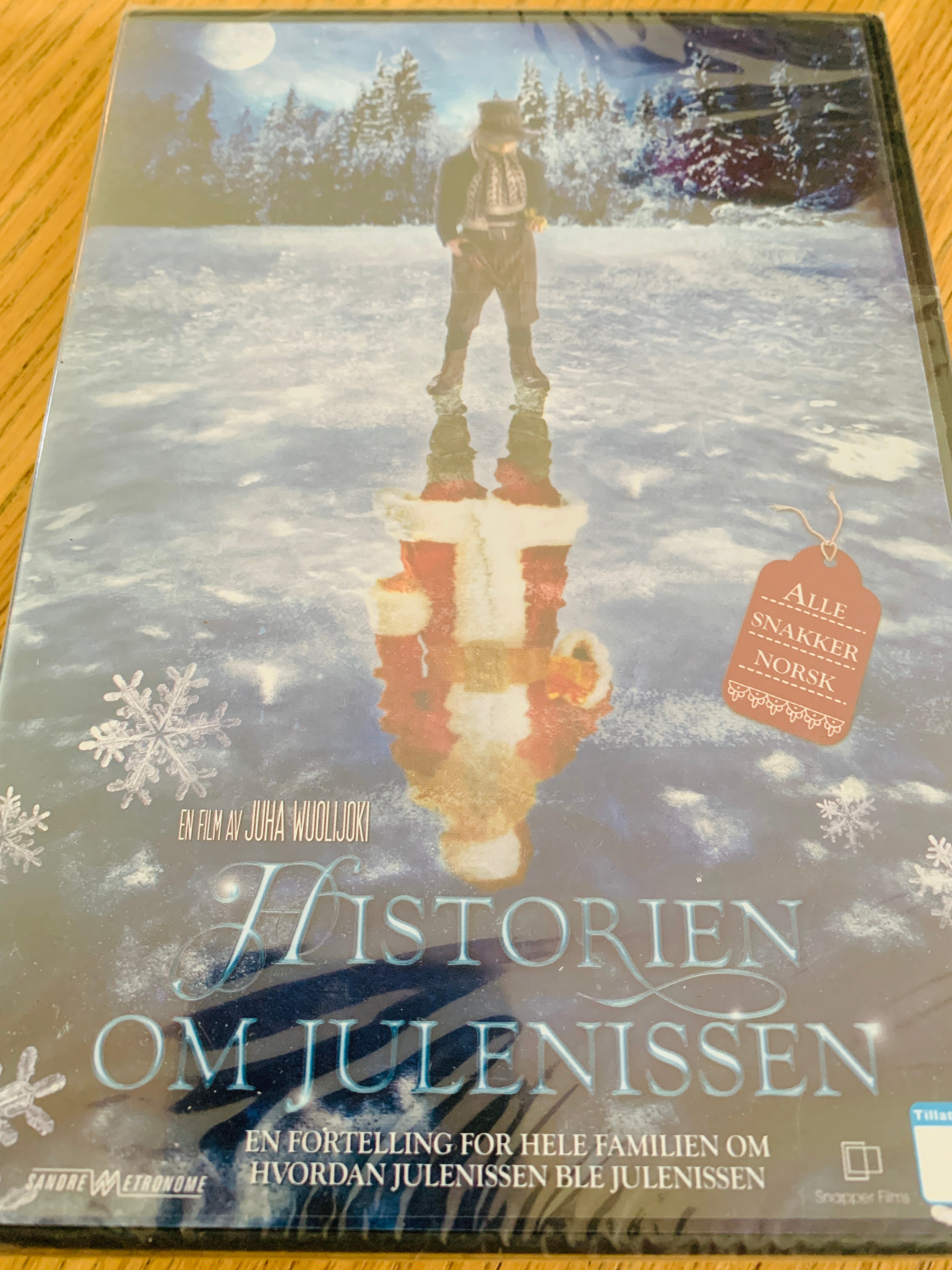 Historien om Julenissen. DVD. Ny i plast!