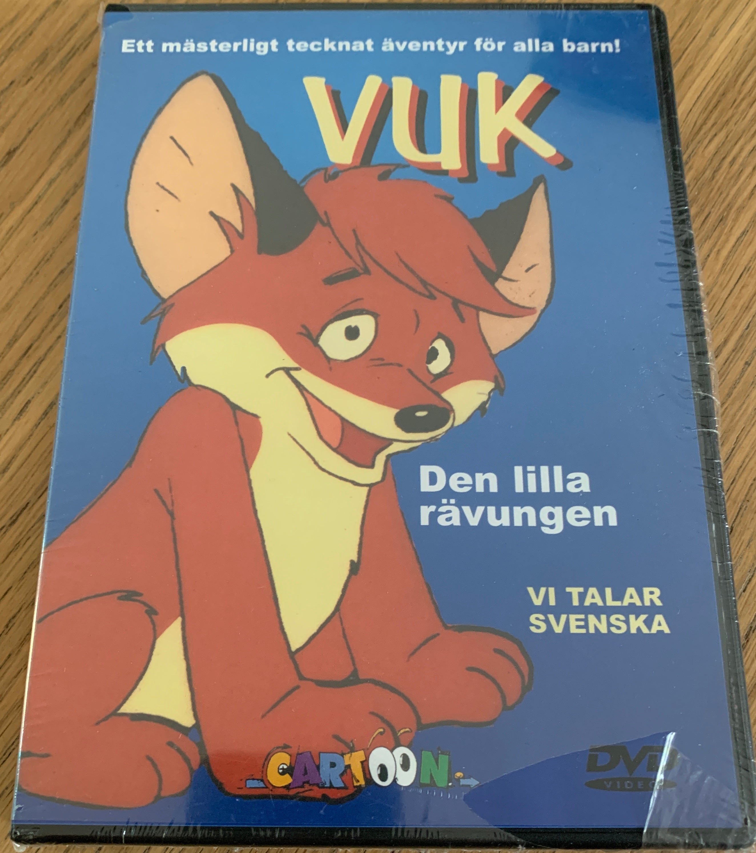 Vuk (Den lilla rävungen). 1981. DVD. Ny i plast!
