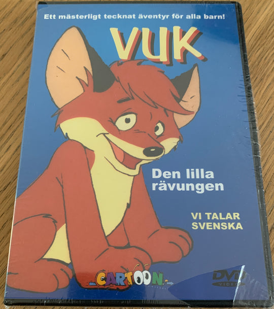 Vuk (Den lilla rävungen). 1981. DVD. Ny i plast!