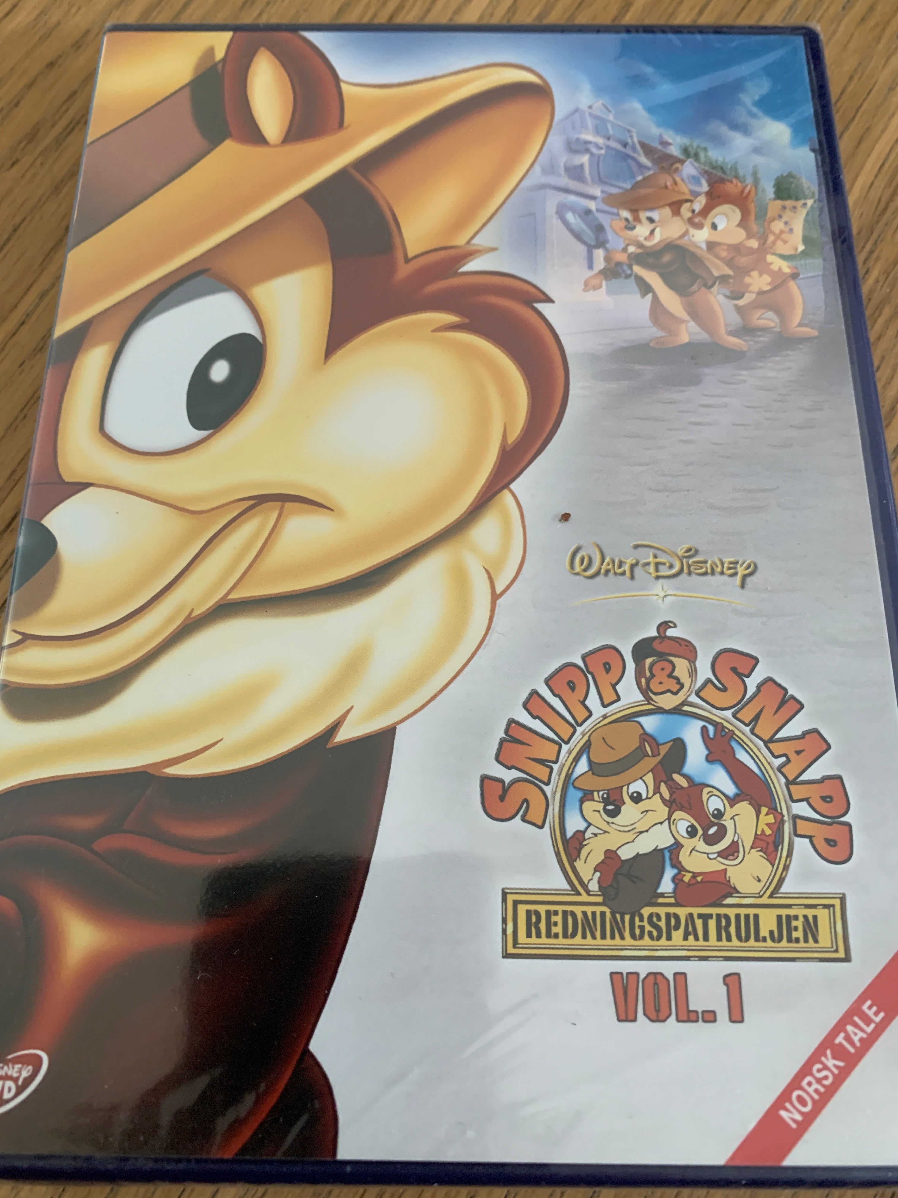 Snipp & Snapp: Redningspatruljen Vol. 1. 1989. DVD. Ny i plast!