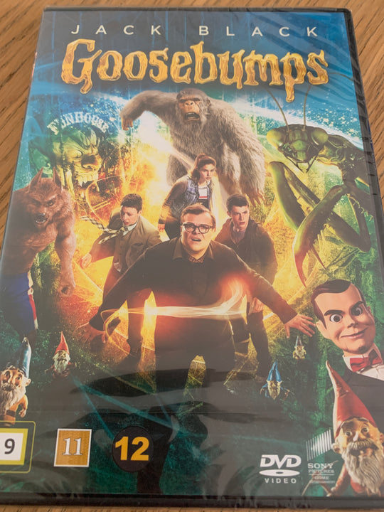 Goosebumps. 2015. DVD. Ny i plast!