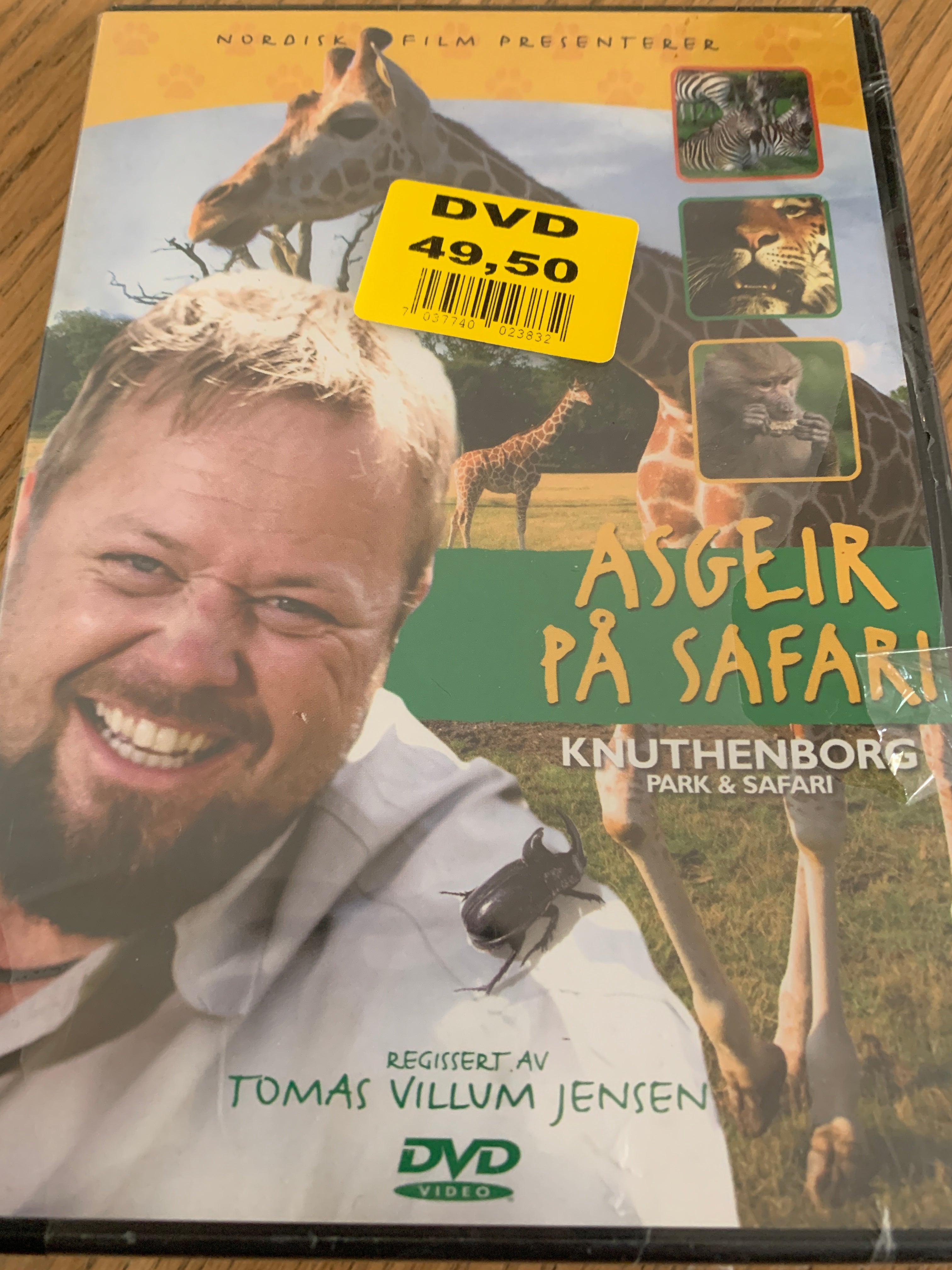 Asgeir på Safari. 2004. DVD. Ny i plast!