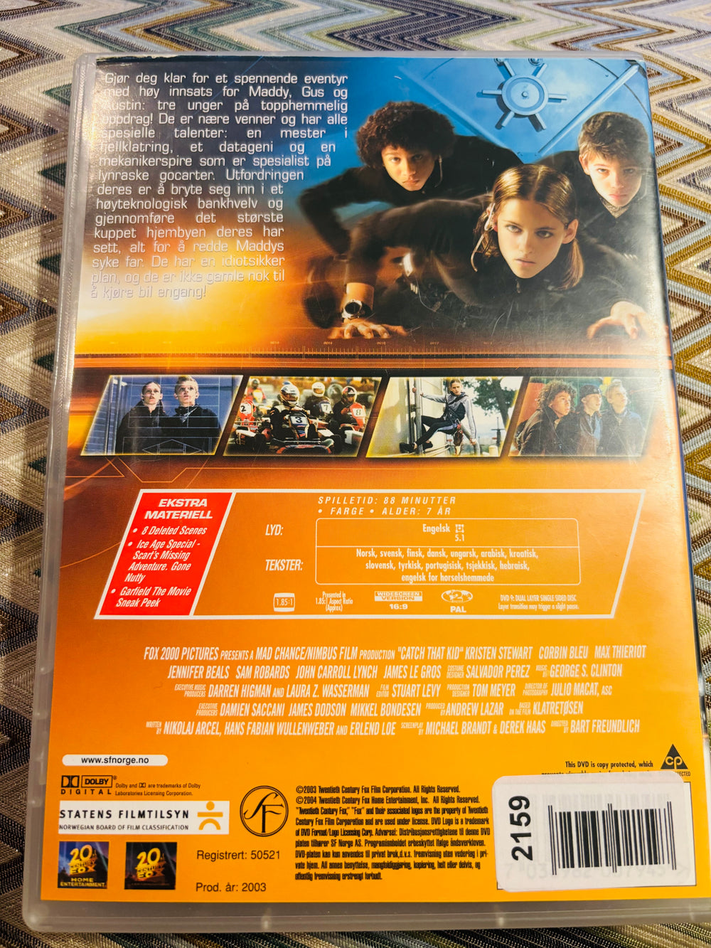 Catch That Kid. DVD.