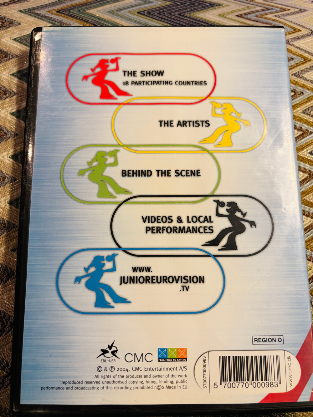 Junior Eurovision Song Contest Lillehammer 04. DVD.