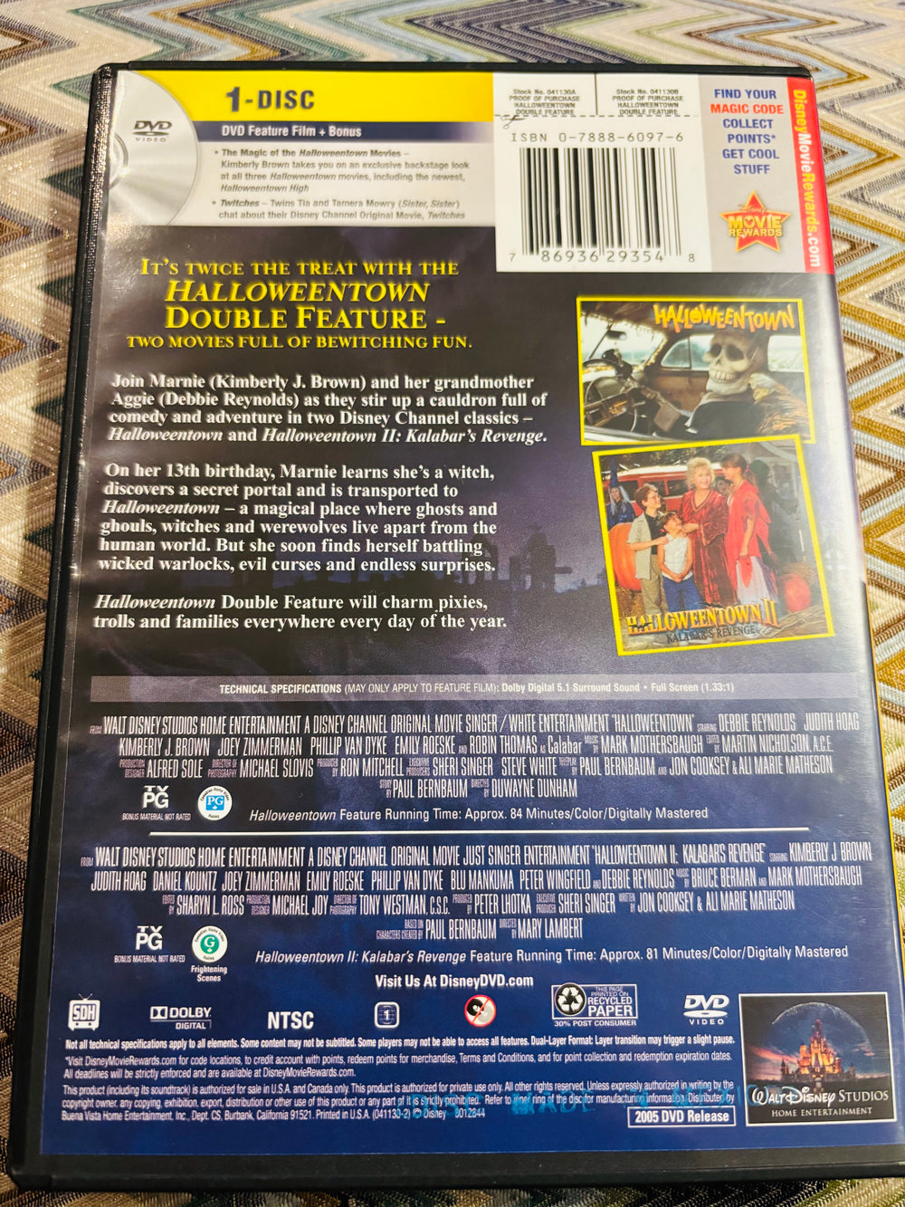 Disney DVD. Halloweentown & Halloweentown II: Kalabar's Revenge. DVD.