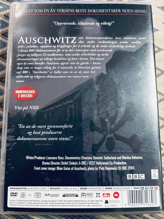 Auschwitz: The Nazis & 'The Final Solution'. DVD.