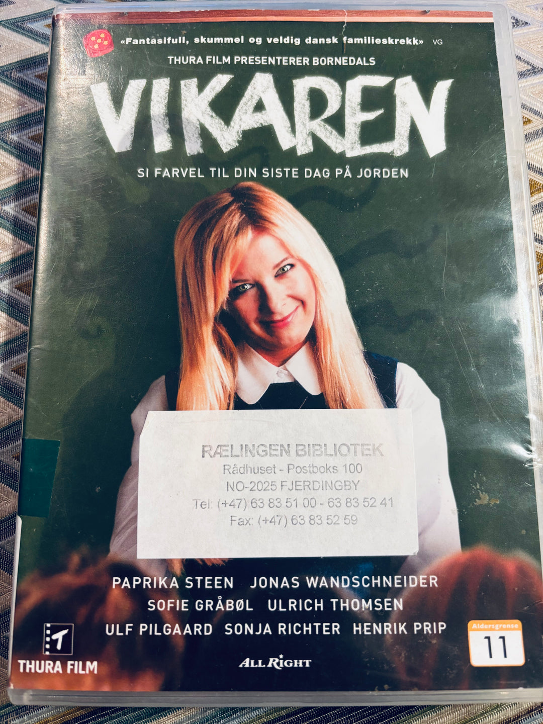 Vikaren. DVD.