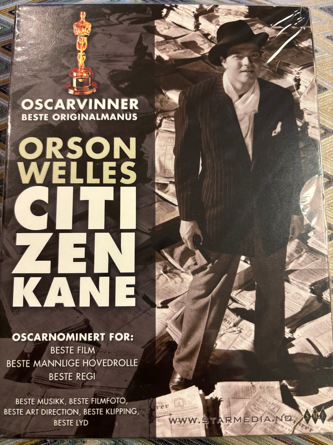 Citizen Kane. DVD. Ny i plast!