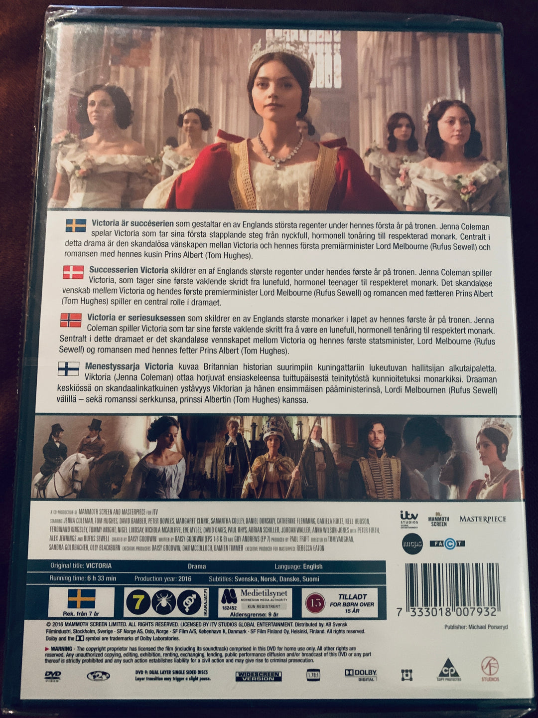 Victoria - Series One. DVD. Ny i plast!