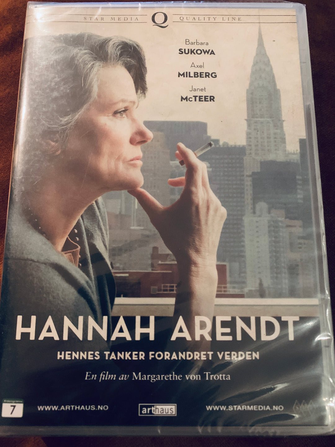 Hannah Arendt. DVD. Ny i plast!