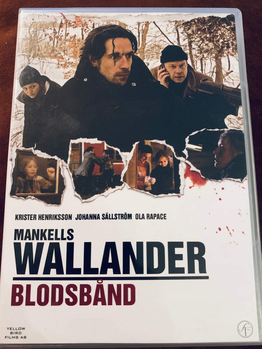 Mankells Wallander: Blodsbånd. DVD.