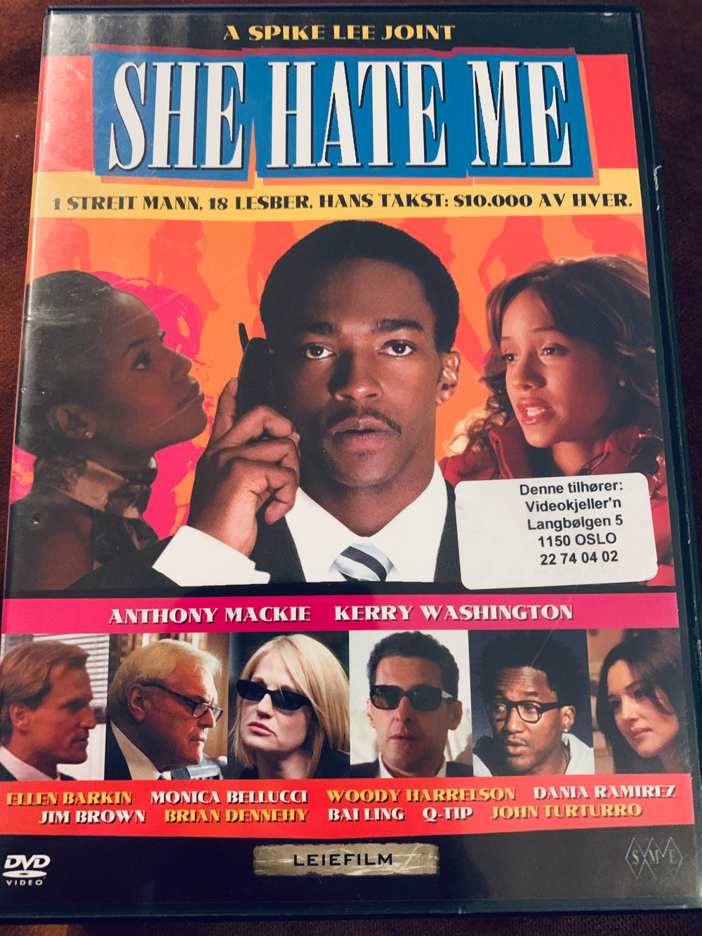 She Hate Me. DVD.