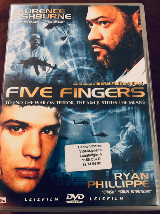 Five Fingers. DVD.