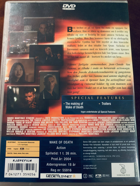 Wake of Death. DVD.