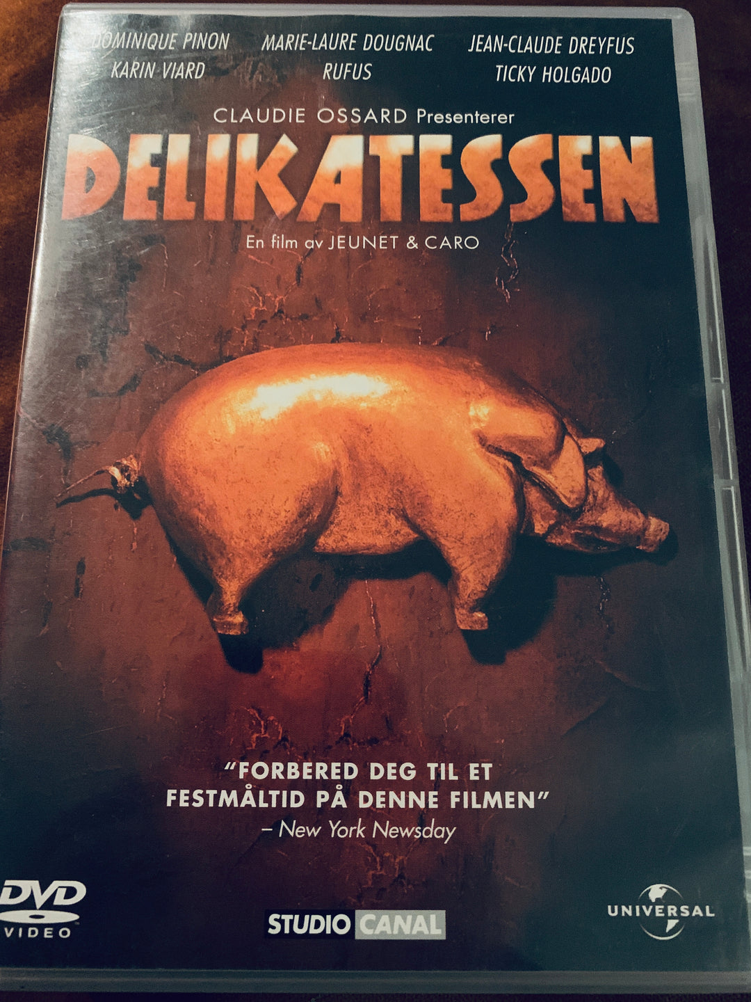 Delikatessen. DVD.