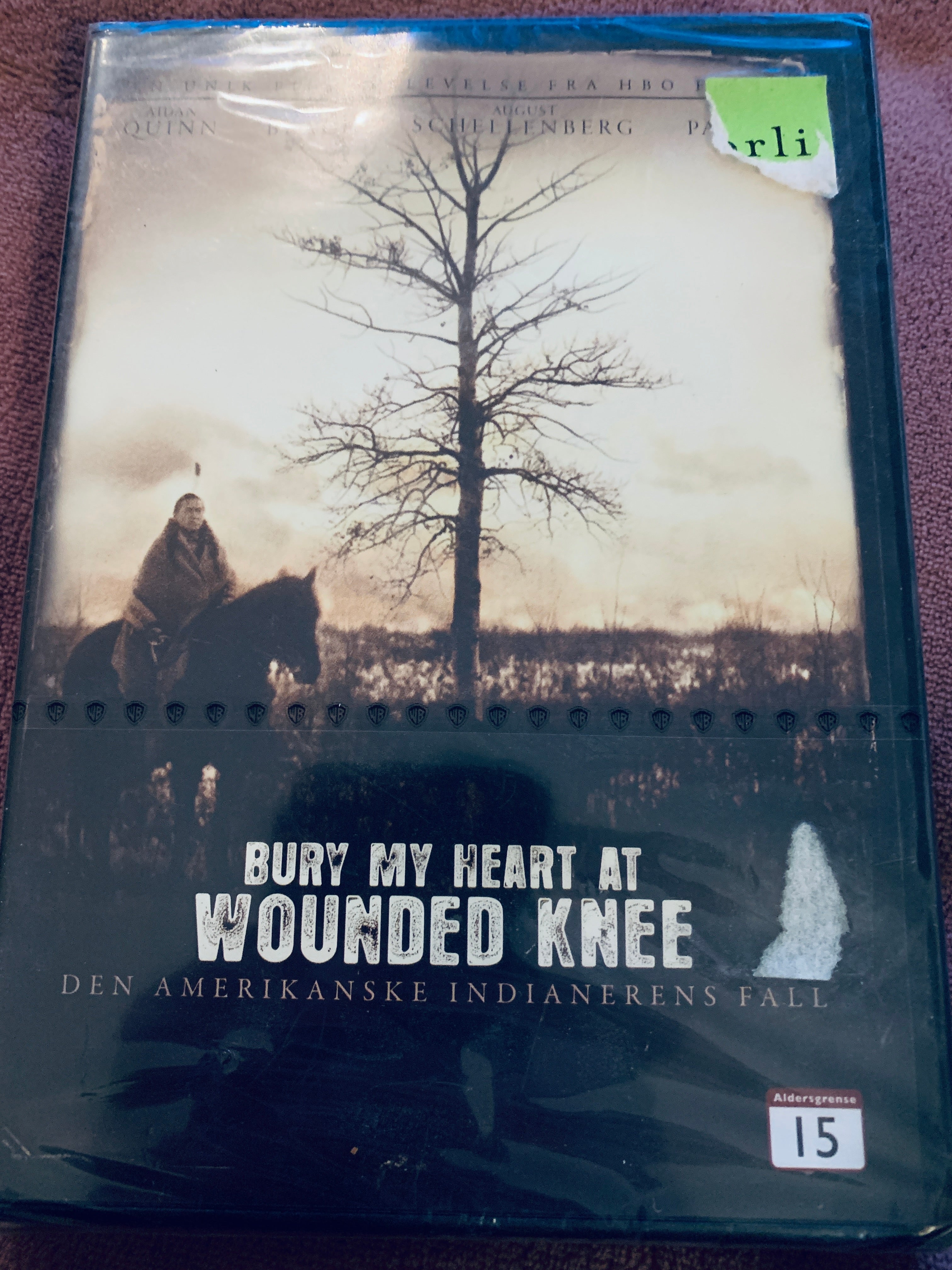 Bury My Heart at Wounded Knee. DVD. Ny i plast!