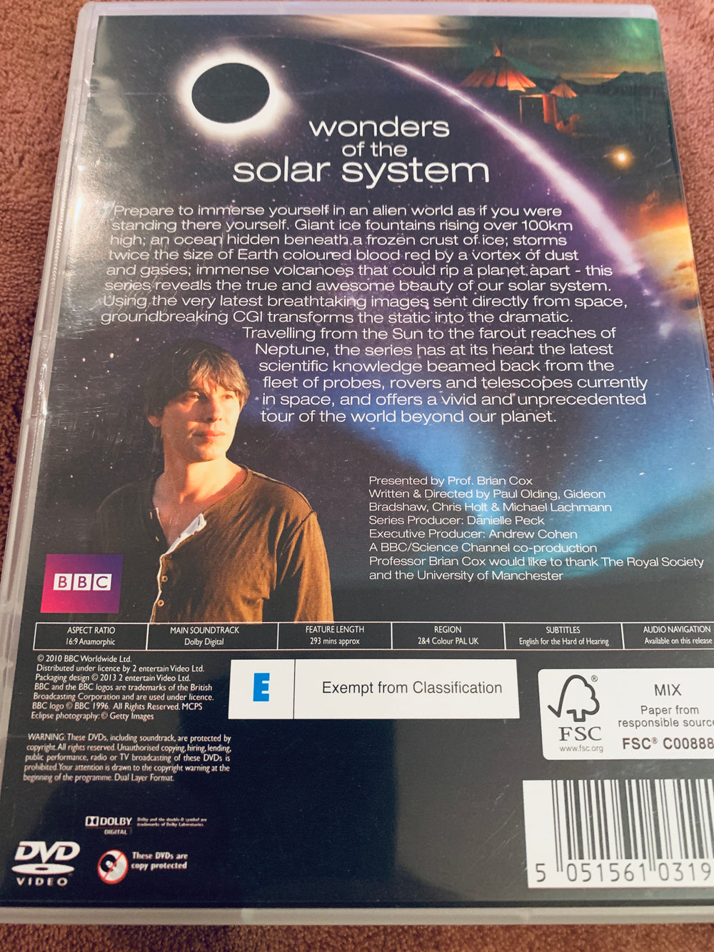 Wonders of the Solar System. DVD.