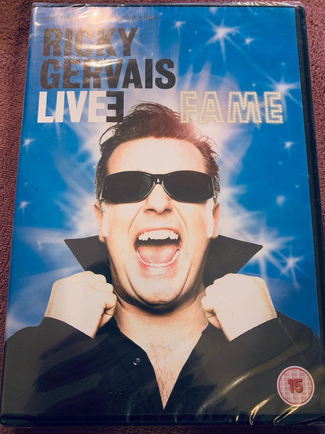 Ricky Gervais Live: Fame. DVD.