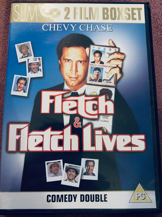 Fletch & Fletch Lives. DVD.