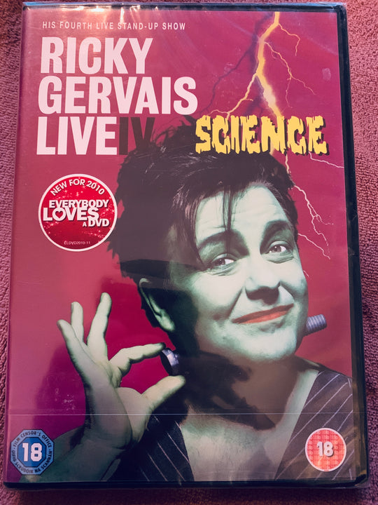 Ricky Gervais Live IV: Science. DVD.