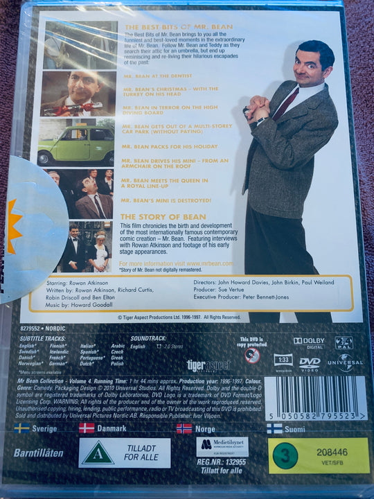 Mr. Bean Vol. 4 Digitally Remastered Edition. DVD. Ny i plast!