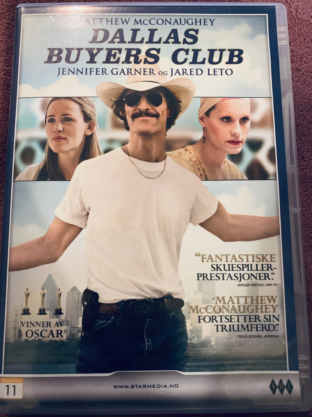 Dallas Buyers Club. DVD.