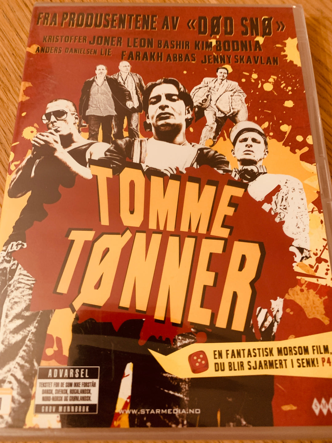 Tomme Tønner. DVD. Ny i plast!