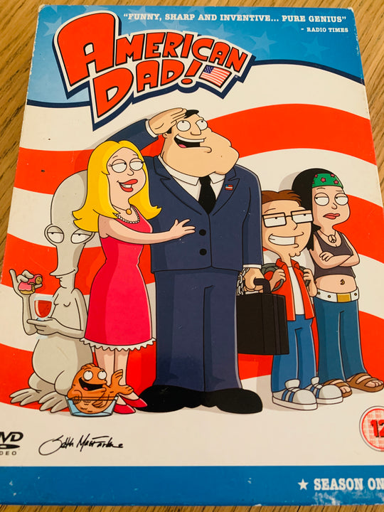American Dad! – Sesong 1. 2005. DVD samleboks.