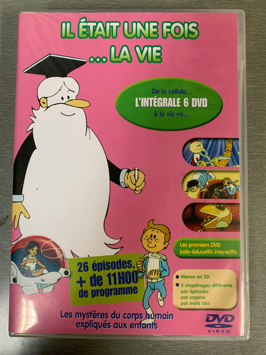 Il était une fois… la vie – Den komplette serien (fransk utgave). 1987. DVD samleboks.