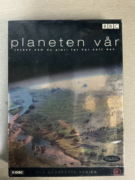 Planeten vår – Den komplette serien (5 disker). 2006. DVD samleboks.
