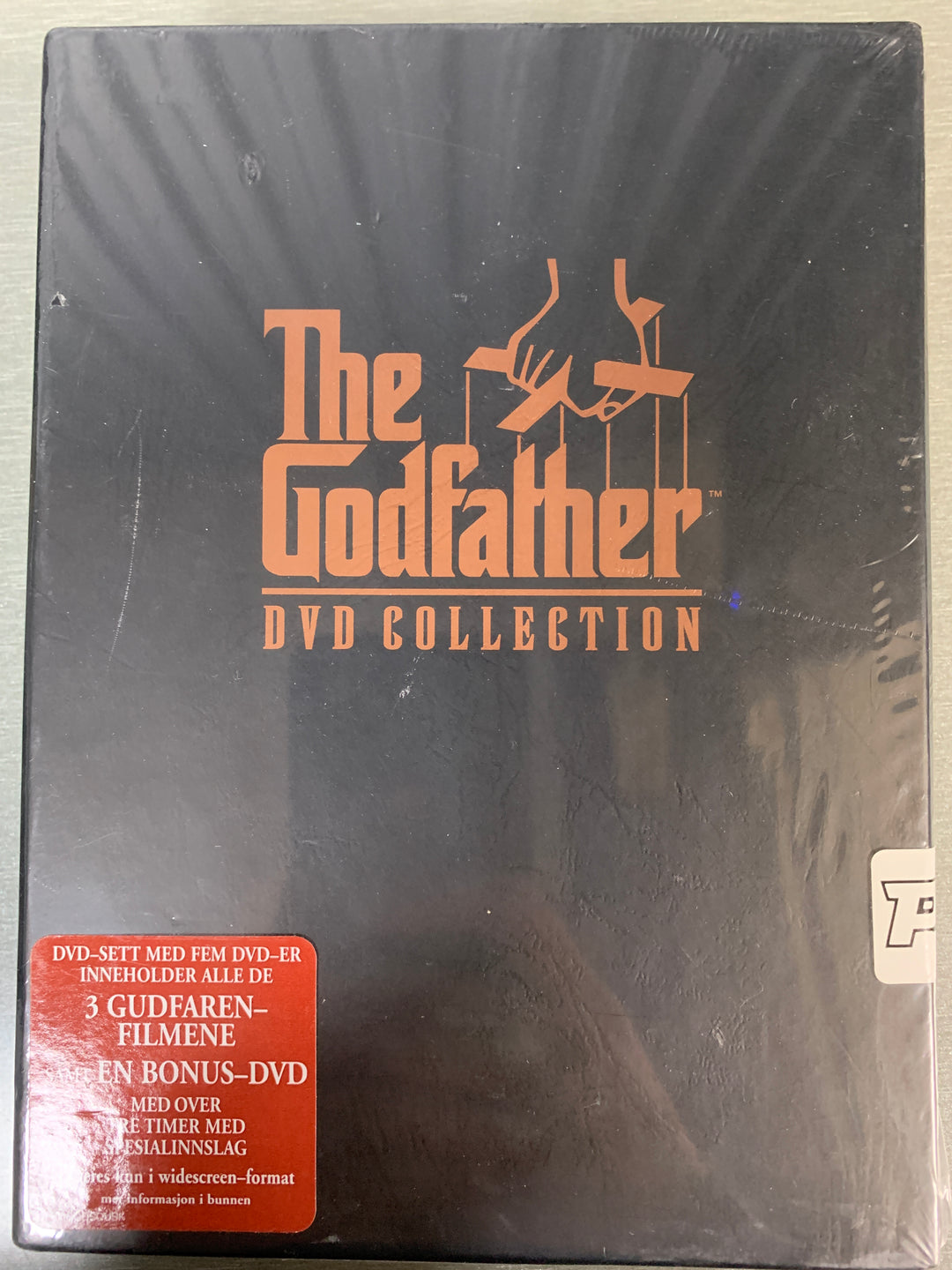 The Godfather DVD Collection (5 disker). 2001. DVD samleboks.