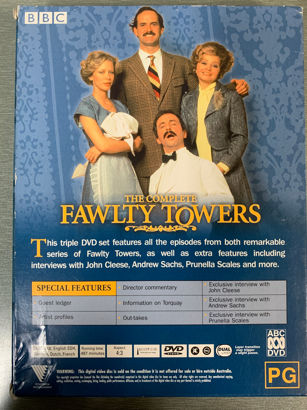 Fawlty Towers – The Complete Series. 1975–1979. DVD samleboks.