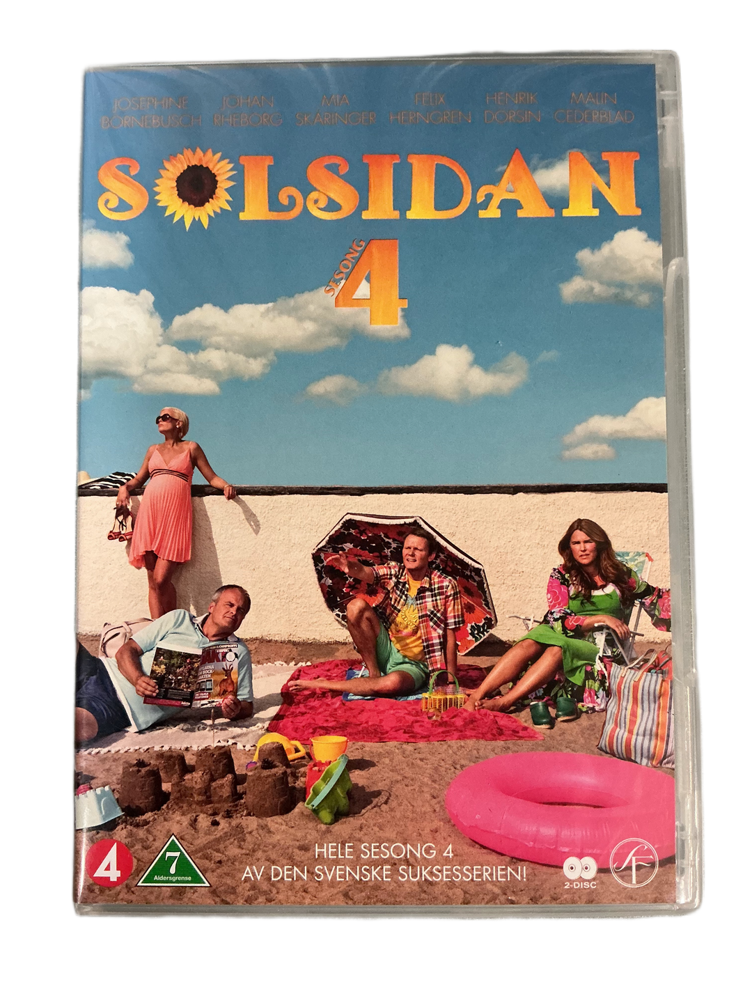 Solsidan – Hele sesong 4. 2014. DVD samleboks.