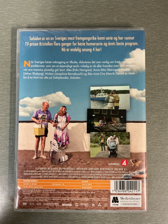 Solsidan – Hele sesong 4. 2014. DVD samleboks.