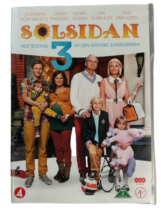 Solsidan – Hele sesong 3. 2012. DVD samleboks.