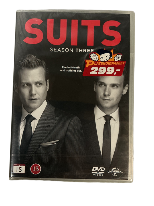 Suits – Season Three. 2013. DVD samleboks.