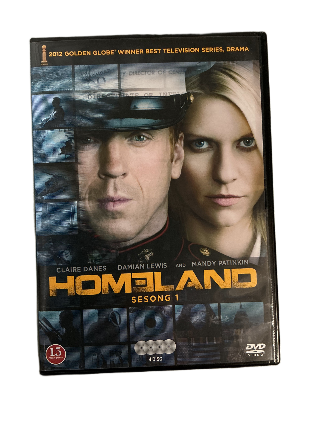 Homeland – Sesong 1. 2011. DVD samleboks.