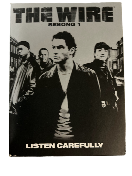 The Wire – Sesong 1. 2002. DVD samleboks.