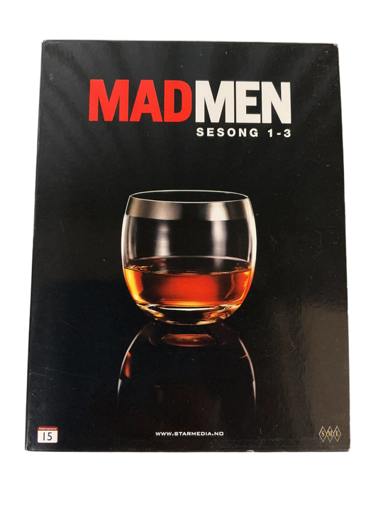 Mad Men – Sesong 1–3. 2007–2009. DVD samleboks.