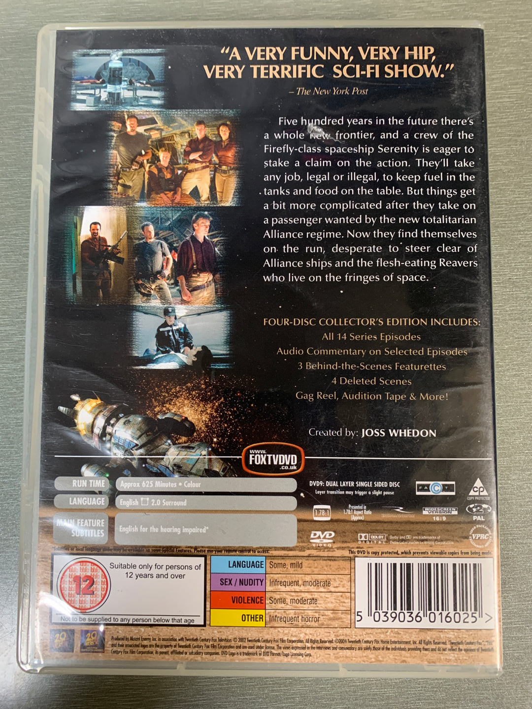 Firefly – The Complete Series. 2002. DVD samleboks.