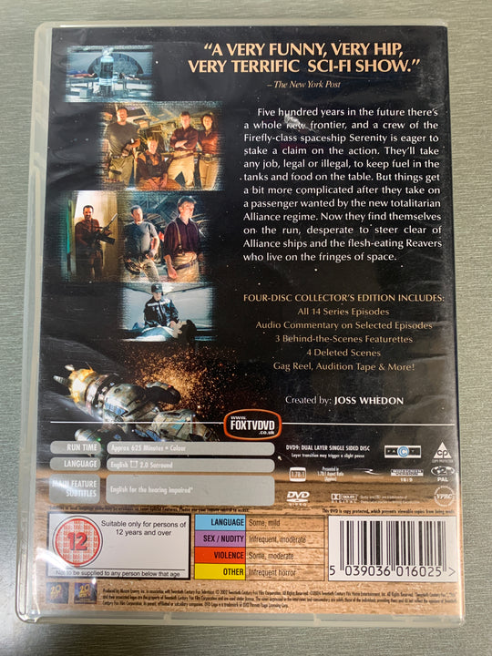 Firefly – The Complete Series. 2002. DVD samleboks.