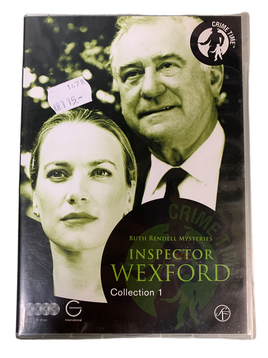 Inspector Wexford – Collection 1. Ruth Rendell Mysteries. DVD samleboks.