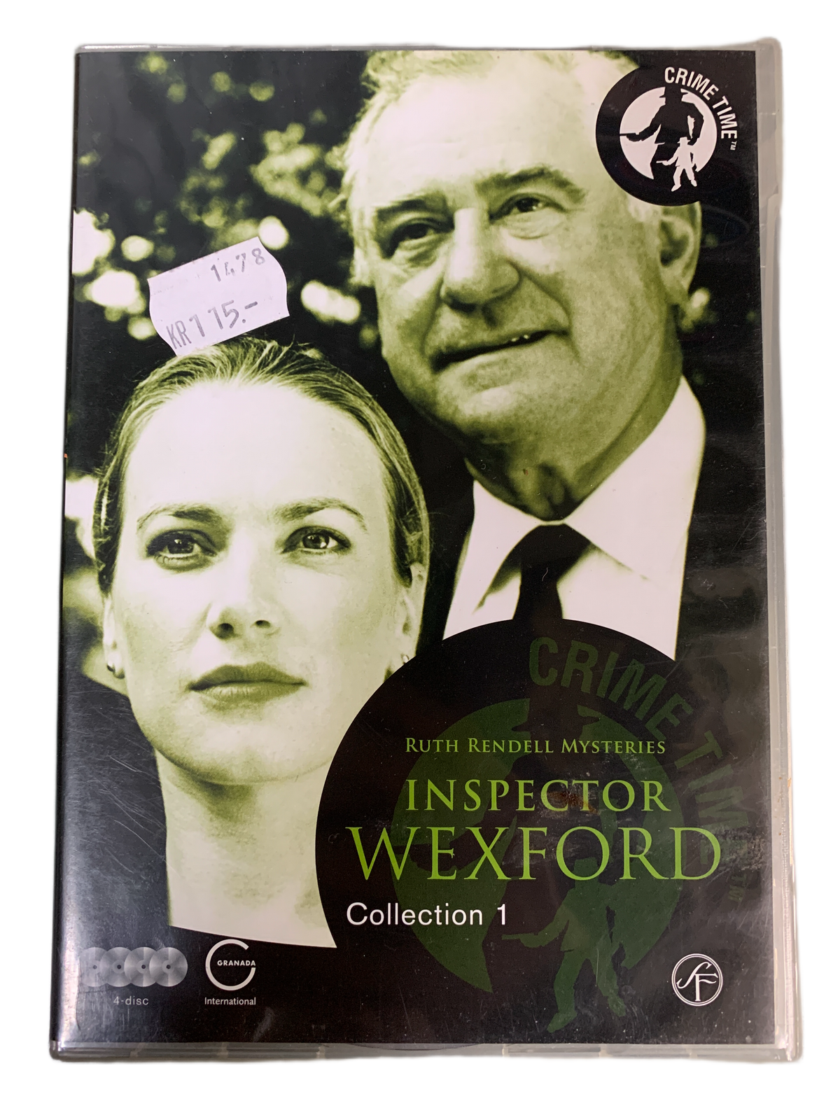 Inspector Wexford – Collection 1. Ruth Rendell Mysteries. DVD samleboks.