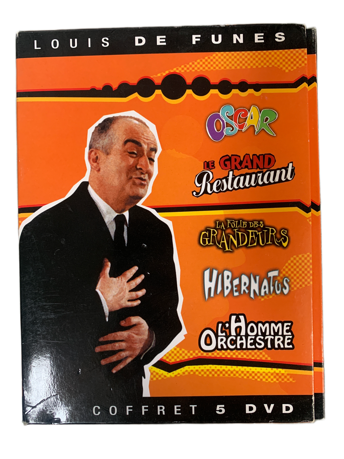 Louis de Funès – Coffret 5 DVD (fransk utgave). DVD samleboks.
