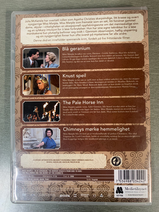 Miss Marple – Boks 5. DVD samleboks.