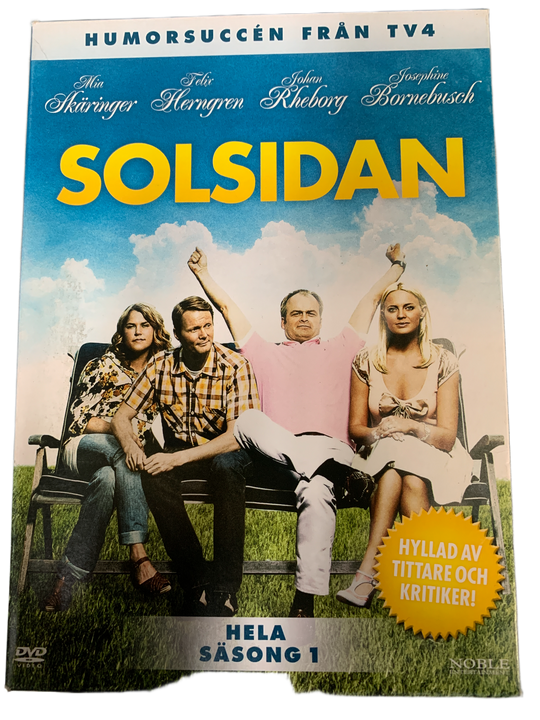 Solsidan – Hela säsong 1. 2010. DVD samleboks.